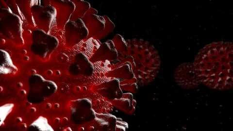 Futuristic medical graph of user interface FUI HUD of Coronavirus disease COV Stock Illustration