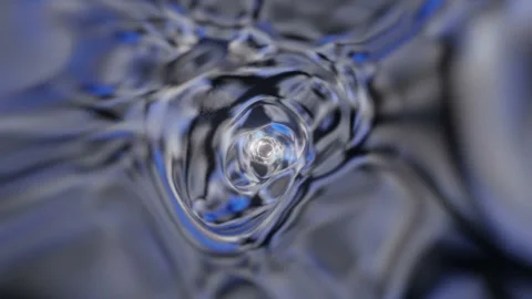 Futuristic metal tunnel. Seamless loop. Stock Footage 131317438