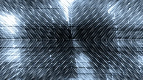 Futuristic Metallic Lines Background 動画素材 106172064
