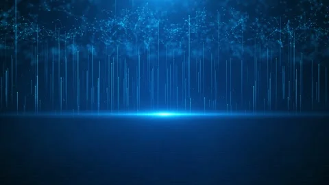 Futuristic metaverse hi-tech user interface floating digital data telemetry Stock Footage 312185007