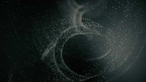 Futuristic Metaverse Matrix Simulation Background Video stock 186913567
