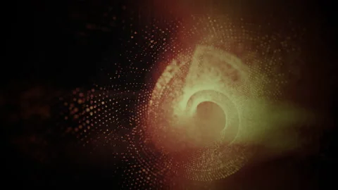 Futuristic Metaverse Matrix Simulation Background Video stock 186916663