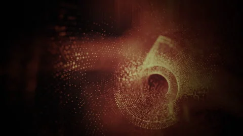 Futuristic Metaverse Matrix Simulation Background 07 Stock Footage 247548224