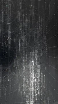 Futuristic Metaverse Matrix Simulation Background イラスト素材