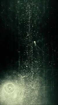 Futuristic Metaverse Matrix Simulation Background イラスト素材