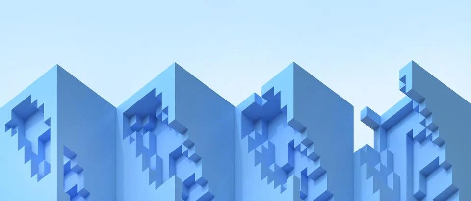 Futuristic Metaverse technology Background for blockchain and digital world Ilustración de archivo
