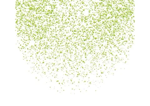 Futuristic minimal tech green yellow halftones dotted circles abstract back.. 스톡 일러스트
