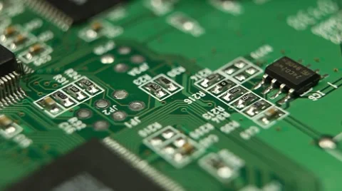 Futuristic Modern High Technology Ultra Tech Board Rotate Smooth Rotation Hitech Stock Footage 8765909
