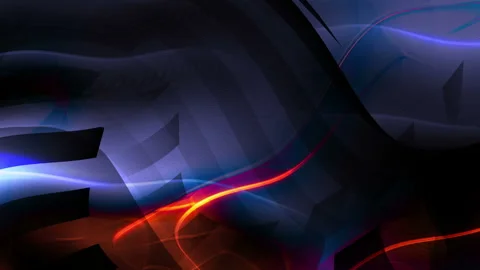 Futuristic Modern Neon Light Background Stock Footage 265482334