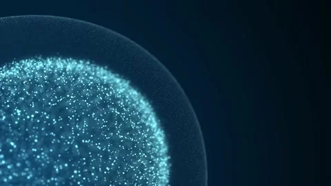 Futuristic molecular background.  Abstract neural network. 스톡 동영상 149111275