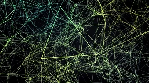 Futuristic Molecular Motion | High-Quality 4K Science and Innovation Video Vidéo 300767225