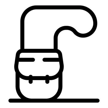 Futuristic monorail train moving on elevated track Stock Illustration