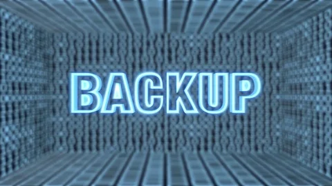Futuristic Motherboard Backup Concept Loop 4K Stock Footage 82647079