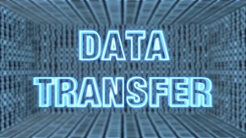 Futuristic Motherboard Data Transfer Concept Loop 4K Stock Footage 82867714