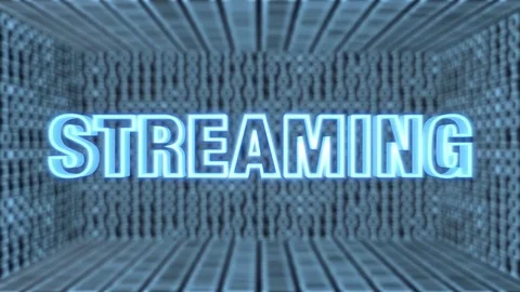 Futuristic Motherboard Streaming Concept Loop 4K Stock Footage 82665323