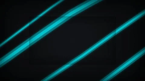 Futuristic Motion of Glowing Blue Light Streaks in Dark Background for Tech.. 库存影片 342565821
