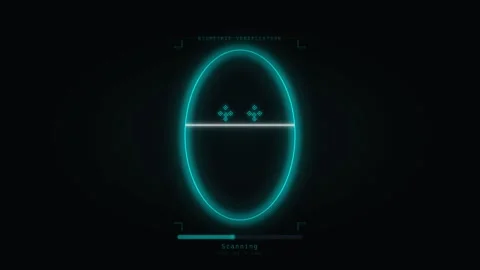 Futuristic Motion Neon Oval Loop Animation with Dynamic Light Effects for T.. 库存影片 342523932