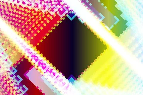 Futuristic multicolor abstract backdrop with glowing Stock Illustration