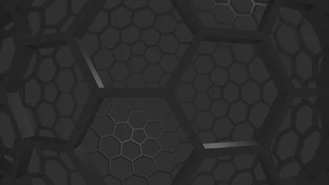 Futuristic Nanographene Molecular Nano Structure Stock Footage 105929889