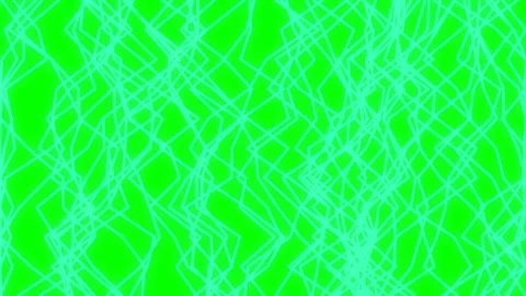 Futuristic neon abstract geometric pattern flowing technology visual backgrou Stock Footage 337705084
