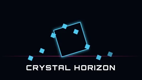 Futuristic neon blue lines on black screen, modern abstract tech background Stock Footage 337576876