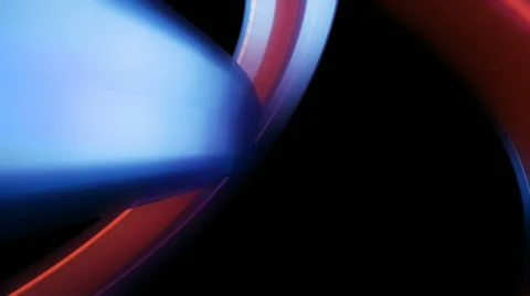 Futuristic neon curve Stock Footage 55312192