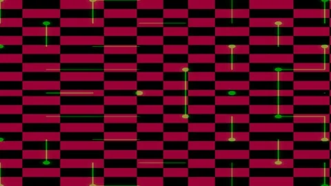 Futuristic neon data grid background animation for abstract technology inte.. Stock Footage 336503950