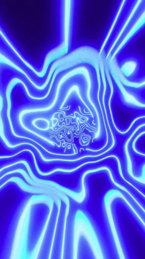 Futuristic neon light background for technology and digital design projects Stock Footage 347484828