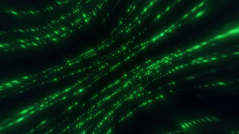 Futuristic neon magical technological background,information data flow intern Stock Footage 248536079