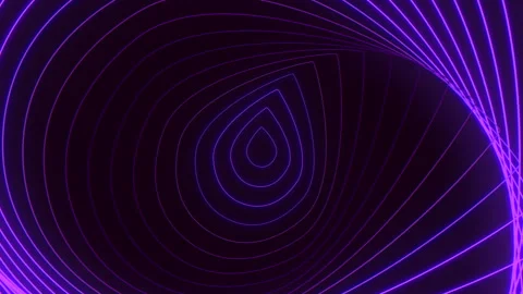 Futuristic neon purple spiral pattern dynamic 3d rendering for website Stock Footage 270410993