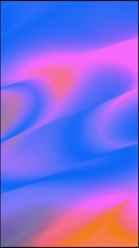 Futuristic Neon Reflective Gradient Wave and Mirror Floor Vertical Tech Backdrop Video stock 341479265