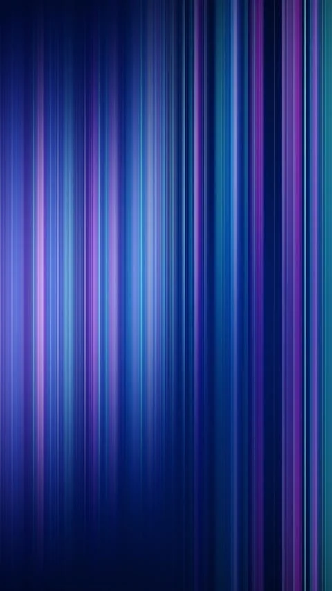 Futuristic neon stripe background blue violet vertical beams, soft glowing textu Stock Footage 340477287