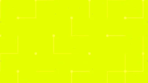 Futuristic neon tech abstract background with connecting geometric data lines Stock Footage 333106413