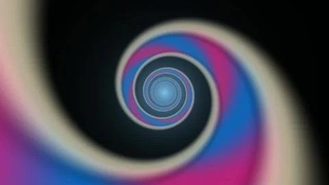 Futuristic neon tunnel flight background for live visuals Video stock 342378119