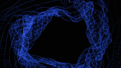 Futuristic net transition. Stock Footage 106926234