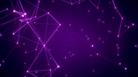 Futuristic network background Video stock 303193328