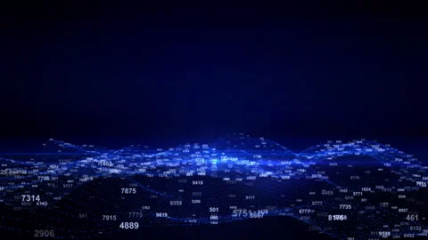 Futuristic network digital connections, Learning Machine Technology Tech Stock Footage 335432649