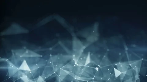 Futuristic network shape abstract techno loopable animation 4k UHD (3840x2160) Stock Footage 76104314