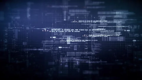 Futuristic network simulation blending AI, quantum physics, and deep learning Stock Footage 295974823