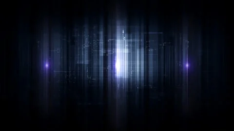 Futuristic network simulation blending AI, quantum physics, and deep learning Stock Footage 308208769