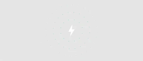 Futuristic Neural Data Rings with High-Intensity Lightning Bolt 21:1 Stock Footage 331192730