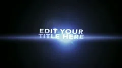 Futuristic News Presentation Stock After Effects
