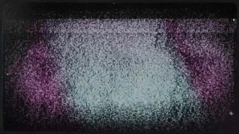 Futuristic Noise Distortion Motion Stock Footage 327963748