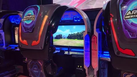 Futuristic objects for playing computer games thailand Stock-Footage 251448463