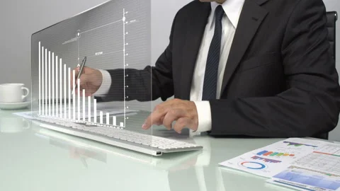 Futuristic Office  Stock Footage 210523433