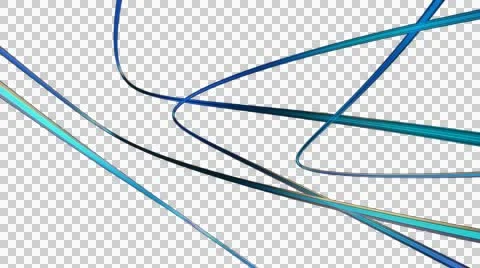 Futuristic optical cables Stock Footage 55368384