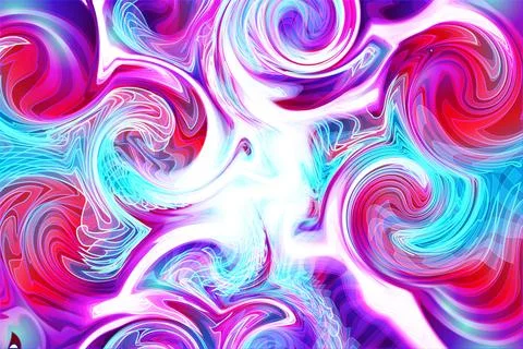 Futuristic optical illusion creative abstract seamless marble texture art Stock Illustration