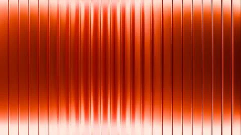 Futuristic Orange Glossy Light Bars with Vertical Metallic Texture 스톡 일러스트