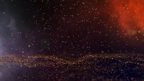 Futuristic Particle Wave Background – Looping Animation in 4K Stock Footage 313756037