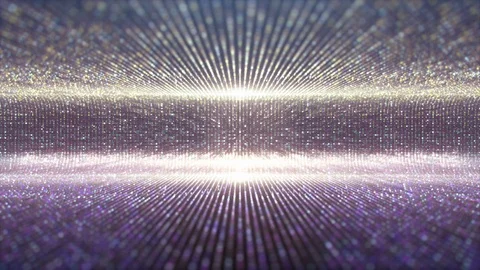 Futuristic Particles Stage Lights Background Stock-Footage 111548496